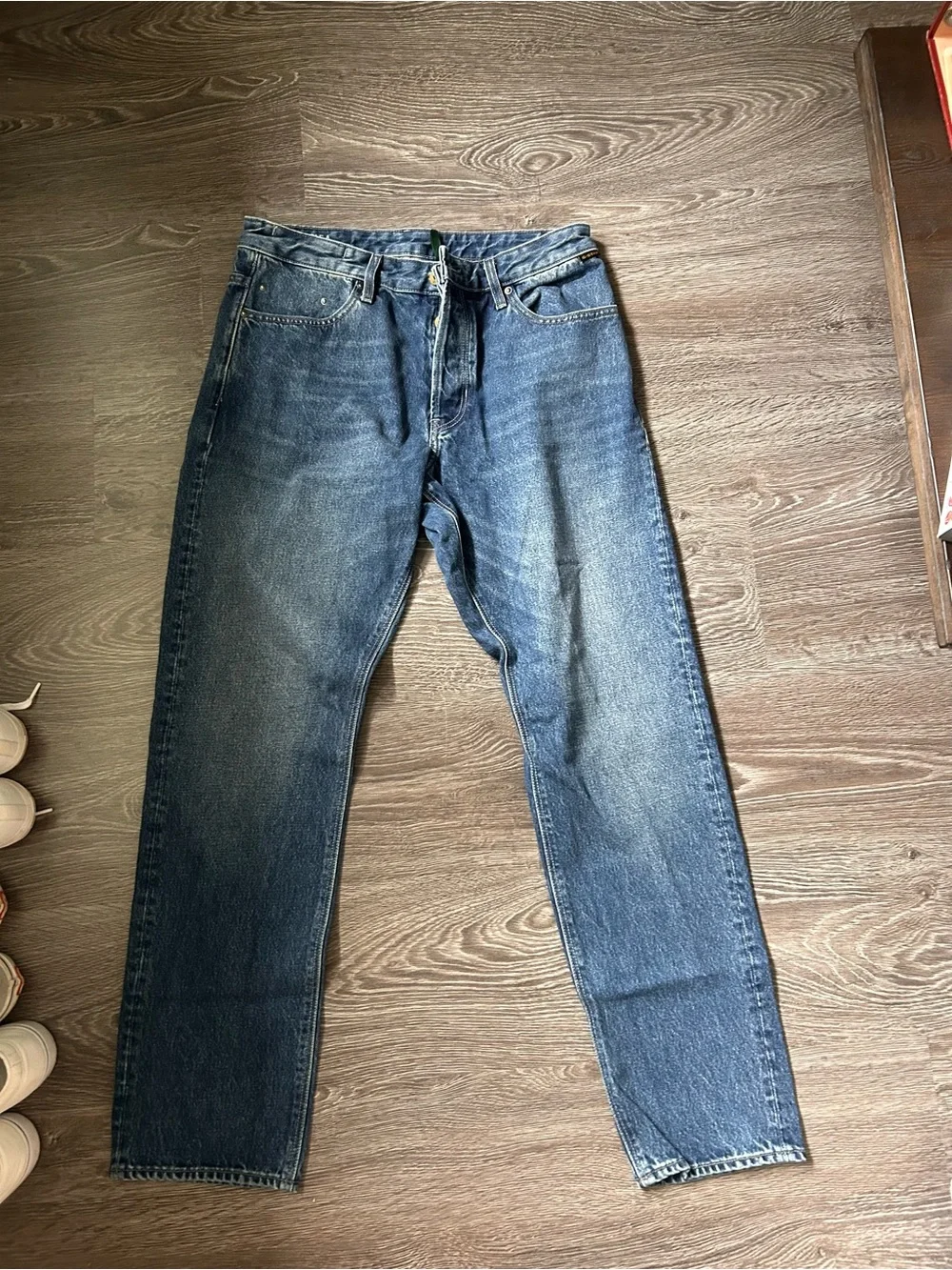 G-Star Men's Straight Jeans - Dark Blue Wash